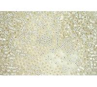 DB041 7.2g Silver Lined Crystal Miyuki 11/0 Delica Japanese Seed Beads 1.6mm Cylinder Beading Supplies Jewellery Making Supply
