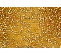 DB042 7.2g Silver Lined Gold Miyuki 11/0 Delica Japanese Seed Beads 1.6mm Cylinder Beading Supplies Jewellery Making Supply
