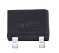 DB107S Rectifier Bridge 1000V 1A | AC to DC Electrical Conversion | Bridge Rectifier for Home Appliances/Industrial Circuits | Compact Size, Stable Performance (1 piece sold)