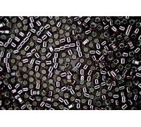 DB1204 7.2g Silver Lined Mauve Miyuki 11/0 Delica Japanese Seed Beads 1.6mm Cylinder Beading Supplies Jewellery Making Supply