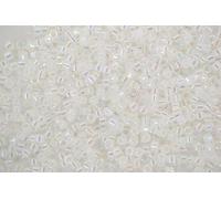 DB222 7.2g White Opal AB Miyuki 11/0 Delica Japanese Seed Beads 1.6mm Cylinder Beading Supplies Jewellery Making Supply