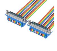 DB25 Data Transfer Cable with Secure Screw Printer Extending Cable for Computer to Printer Data Communication Port