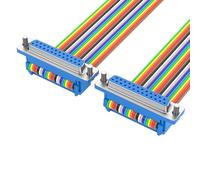 DB25 Data Transfer Cable with Secure Screw Printer Extending Cable for Computer to Printer Data Communication Port