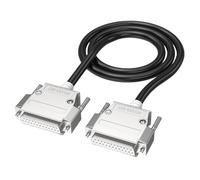 DB25 Male Female Extension Cable 26AWG 25Pin Tinned Wire High Resistance