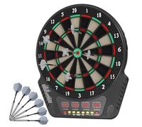 DB277 Dartboard Professional Electronic Dart Set with Automatic Scoring Sound Effects 6 Arrows