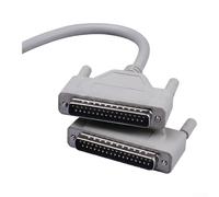 DB37 37-Pin Male to Male Data Cable for Integration with Industrial Control Panels and Data Acquisition Devices (5 meters)