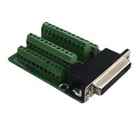 DB44 Female Terminal Block Designed for PCB Interfacing and Panel Mount Implementation in Heavy Duty Electrical Systems (Rivet type)