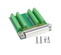 DB50 50Pin Female Male Terminal Board Adapter Mounting Connector Module Block with Bolts Nut Hardware Block Adapter