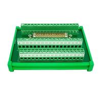 DB50 female socket D Sub terminal block breakout board adapter cable wiring terminal DIN Rail Type(Male DB50)