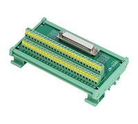 DB50 to Terminal Connector Adapter Plate PCB Board, Compact Design Copper Base 14-26AWG Wire Range 0.8A DC60V, for DIY Electrical Projects