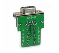 DB9 D Sub 9 Pin Serial Adapter with Disassemblable PVC Shell for Recycling and Reuse in Electronic Projects (Female+Screw+Tail Sleeve)
