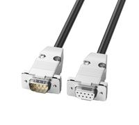 DB9 Male/Female Straight Serial Cable Data Cord 9Pin Connectors Extension Wire
