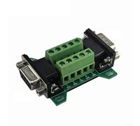 DB9MF-A Terminal Block Adapter Solderless Male/Female Connector Board for Field Use