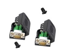 DB9pin RS232 Adapters Set 9Pin Module Connectors For Instrument PVC Housing Terminals Connectors Tax Control Machine Connector