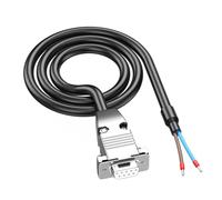 DB9port to RS485 Adapters Cable with Metal Plug Flexible Cable Texture for Communication Engineering Systems