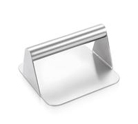 DBAILY Burger Press, Smash Burger Press made of Stainless Steel, Burger Smasher for Plancha & Teppanyaki, Easy to Clean, Dishwasher Safe, for Meat, Patties, Steaks, Bacon, Sausages