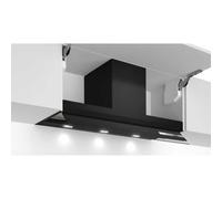 DBB97AM60B Integrated Design Hood 900mm Clear Glass - Black