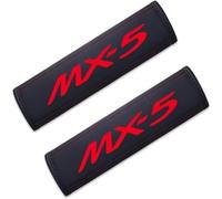 DBBVYTZ 2pcs Seat Belt Pads, for Mazda MX-5 Seatbelt Covers Exquisite Comfort Harness Pads Embossing Washable Protect your shoulders