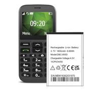 DBC-800D Battery, Upgraded [1500mAh] High Capacity Li-ion Replacement Battery for Doro Phone Easy 6520,6050,6526,6530,6030,6620,500, 506, 508, 509, 510,500GSM,DBC-800B