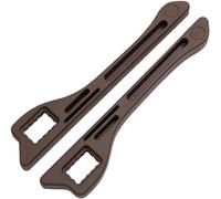 DBCFL 2Pcs Car Seat Gap Filler for Mercedes Benz S-Class S400d S450 S500 S580, Car Seat Gap Plug, Car Seat Side Gap Filler Leak Proof Car Accessories,B Brown