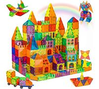 DBCMEW 102PCS Magnetic Tiles Kids Toys,Magnetic Building Blocks 3D Construction Toys Set Magnets for Kids Game Building STEM Preschool Educational Toys for 3+ Years Old Boys and Girls Gifts