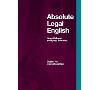 DBE:ABSOLUTE LEGAL ENGLISH BK& CD