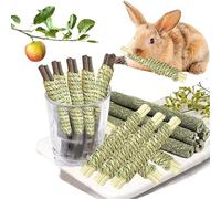 Dbeans Flourithing Rabbit Toys 30Pcs 3 Flavours for Teeth Grinding - Chew Toys for Hamsters, Guinea Pigs, Chinchillas