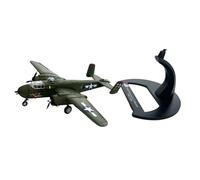 DBEIXIWEI 1:144 Alloy WWII United States Air Force B-25 Mitchell Bomber Aircraft Model Simulation Aviation Science Exhibition Model