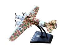 DBEIXIWEI 1:144 Italy Savoia-Marchetti SM.79 Sparviero Bomber Model Alloy Fighting Airplane Miniature for Collection & Display