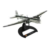 DBEIXIWEI 1:144 WWII Germany Heinkel He 177 Attack Plane Model Alloy Memorial Airplane Mini Aviation Miniature for Home Decoration