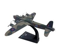 DBEIXIWEI 1/144 WWII Short Sterling MK.lll Bomber Model Alloy Air Force Airplane Fighter Craft Miniature Souvenir Static Display