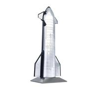 DBEIXIWEI 1:200 For SpaceX Starship S24 Falcon Heavy Dragon Spaceship Model Alloy Memorial Aerospace Miniature for Enthusiasts