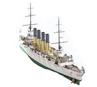 DBEIXIWEI 1: 200 Scale Unassembled Paper Model for Russian Varyag Protective Cruiser DIY Military Ship Hobby Model for Collection
