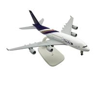 DBEIXIWEI 1/400 Scale Alloy Aircraft Model for Thai Airways A380 Plane High Simulation Aviation Collectibles for Enthusiasts