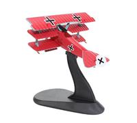 DBEIXIWEI 1:72 German Air Force For Fokker Dr.I Red Baron Triplane Fighter Model Alloy Finished Aircraft Miniature for Enthusiasts