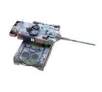 DBEIXIWEI 1/72 Scale Ukraine Leopard 2A6 Main Battle Tank Alloy Model Memorial Fighting Vehicle Miniature for Collection & Display