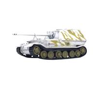 DBEIXIWEI 1/72 Scale WWII German Sd. Kfz. 184 Elefant Tank Finished Model Memorial Battle Heavy Tank Vehicle Miniature for Display