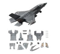 DBEIXIWEI 1:72 United States Navy F-35 Stealth Fighter Model Plastic High-Simulated Airplane Miniature for Souvenir Display (Unassmeabled)