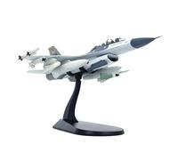 DBEIXIWEI 1:72 US Air Force F-16D Falcon Fighter Model Alloy High-Simulated Fighting Aircraft Collectibles for Home Office Display