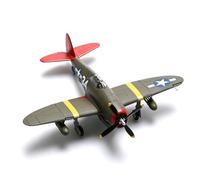 DBEIXIWEI 1:72 USAAF P-47D Thunderbolt Fighter Model Alloy High-Simulated Battle Airplane Miniature for Aircraft Enthusiast