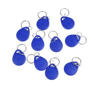 DBEIXIWEI 10PCS 125KHz RFID Key Fob Proximity ID Card Token Tag Keypad Card for Door Entry Access Control System