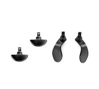 DBEIXIWEI 4PCS DIY Metal Back Buttons for PS5 Edge Controller, Stainless Steel Replacement Rear Paddles Interchangeable Controller Upgrade Parts
