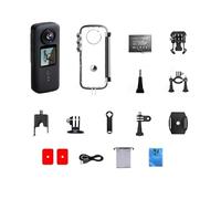 DBEIXIWEI 5V 1~2A Handheld Vlog Camera 4K HD 27PM 150° Wide Angle Front & Back Dual Screen 5S Pre-recording 30M Depth Waterproof