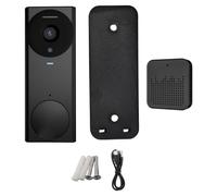 DBEIXIWEI 5V 1A Wireless Two-way Audio & Video Doorbell Camera 2.4GHz WiFi Connection APP Remote Control 30-Day Free Cloud Storage