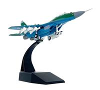 DBEIXIWEI Alloy 1/100 North Korean Air Force MIG-29A Fulcrum Fighter Model Memorial Airplane Retirement Model for Enthusiasts