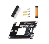 DBEIXIWEI High-Speed Reading/Writing PCIe to M.2 Adapter for Raspberry Pi 5, Gen2 and Gen3 Modes