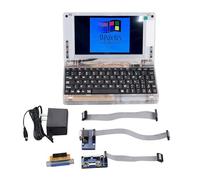 DBEIXIWEI Retro Pocket PC Laptop, Windows3.11 & MS-dos6.22 XT Mini Computer, VGA Card, LCD Screen Integrated Mouse Notebook Computer