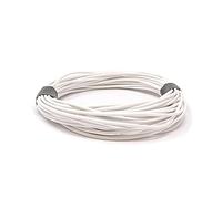 DBG 0.75mm² Automotive Cable - 18 AWG Single Core Thin Wall PVC Wire, 14A Current Rating, Flexible, Ideal for Auto, Marine, and DIY Electrical Applications (White, 10 Metre)