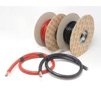DBG Hi-Flex PVC Battery Cable | 16mm² Pure Copper Core | 5 AWG | Flexible Power Wire | Rated 110A | High-Strand Count for Maximum Flexibility | Red & Black Options | (Black, 5M)