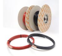 DBG Single Core Thin Wall Automotive Cable | 10.0mm² | 8 AWG | 70A | High Performance PVC Insulated Wire | 12V/24V DC | Ideal for Vehicles, Marine & Industrial Use (Red, 5 Metre)